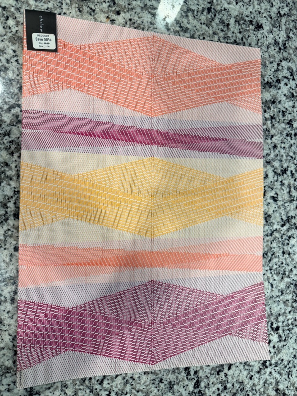 Set of 8 Chilewich Kimono Sherbet Placemats! NEW